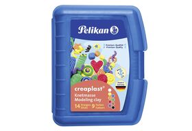 PELIKAN Knetmasse Creaplast blau 14er Etui