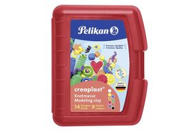 PELIKAN Knetmasse Creaplast rot 14er Etui