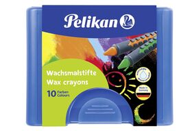 PELIKAN Wachsmalstifte 655/10er 10er Etui