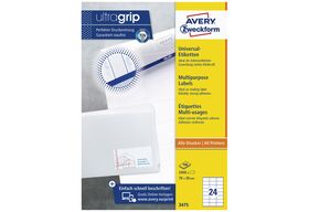 AVERY ZWECKFORM Universal-Etiketten A4 3475