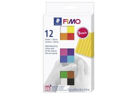 STAEDTLER Fimo soft Basic  sort. 12St 12er Karton