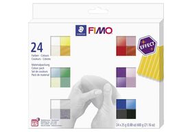 STAEDTLER Fimo Effektfarben sort. 24St 24er Karton