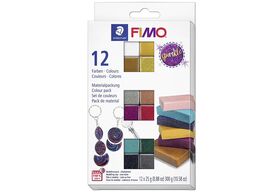 STAEDTLER Modelliermasse 'Fimo Effect' Sparkle 12er Kartonetui