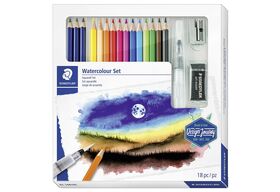 STAEDTLER Aquarell Set Gemischt 18-teilig