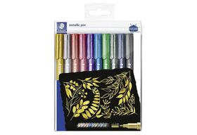 STAEDTLER Marker metallic pen 10ST 10er Etui