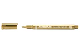 STAEDTLER Marker metallic gold