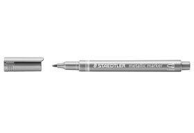 STAEDTLER Marker metallic silber