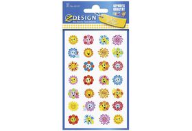 AVERY ZWECKFORM Kinder Sticker 'Blumen' 53137