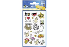 AVERY ZWECKFORM Kinder Puffy Sticker 'Symbole' 57308