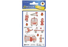 AVERY ZWECKFORM Kinder Sticker 'Feuerwehr und Sanitäter' 57388