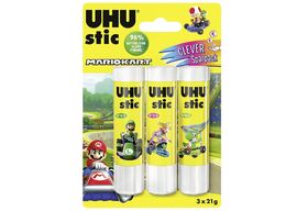 UHU Klebestift 'Mario Kart' 3er Pack 3 x 21 g