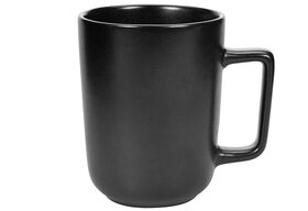 GUSTA Kaffeebecher Fika 250 ml 10,5cm Ø8,5cm schwarz