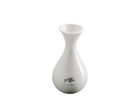 Sandra Rich Vase Solo Flaschenform Porzellan 13cm Ø6cm weiß