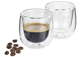 cilio tisch-accessoires Espresso-Glas 'Verona' 2er Set