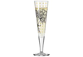 RC RITZENHOFF CRISTAL Champagnerglas 'Goldnacht' #30