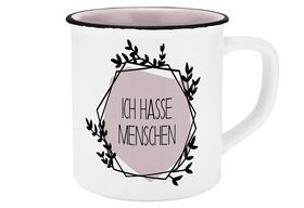 INFINITE by GEDA LABELS Tasse 'Ich hasse Menschen'