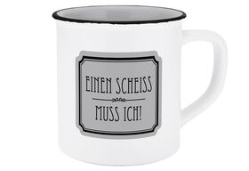 INFINITE by GEDA LABELS Tasse 'Einen Scheiss muss ich'