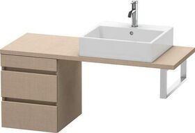 Duravit Konsolenunterschrank DURASTYLE 512x400x478mm graphit matt/weiß matt