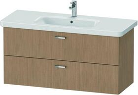 Duravit Waschtischunterbau XBASE 2 Schubk 560x1130x448mm europ. eiche