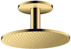 Kopfbrause 300 1jet AXOR Deckenmontage polished gold optic