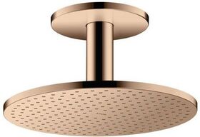 Kopfbrause 300 2jet AXOR Deckenmontage polished red gold