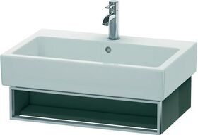 Duravit Waschtischunterbau VERO 431x650x155mm dolomiti grey hochglanz