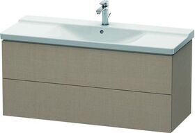 Duravit Waschtischunterbau L-CUBE 1220x481x555mm leinen