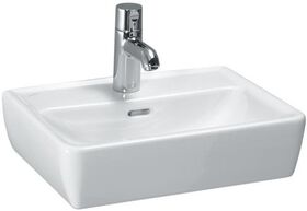 Laufen Aufsatz-HWB LAUFEN PRO A 450x340mm m Überlauf ohne Hahnloch weiß