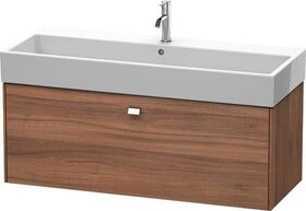 Duravit Waschtischunterbau BRIOSO Gri chrom 442x1184x459mm nussbaum natur