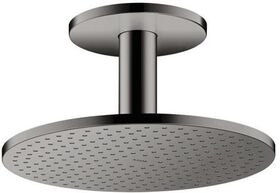 Kopfbrause 300 1jet AXOR Deckenmontage polished black chrome