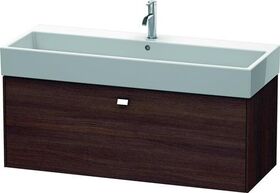 Duravit Waschtischunterbau BRIOSO Gri chrom 442x1184x459mm kastanie dunkel