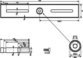 EUROLITE TAH-52 Traversenadapter mit Zapfen