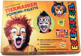 Tiermasken Schmink-Palette