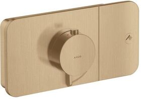 Fertigmontageset AXOR ONE f UP-Thermostat 1 Verbr brushed bronze