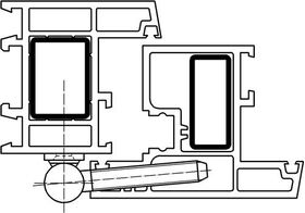 Renovierband K 3172 WF STA topzink 2-tlg.Rollenlänge 57mm SIMONSWERK - VPE: 20