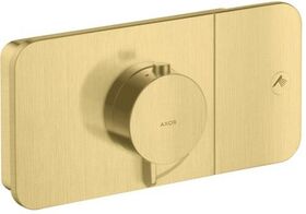 Fertigmontageset AXOR ONE f UP-Thermostat 1 Verbr brushed brass