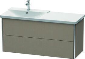 Duravit Waschtischunterbau XSQUARE Becken links 565x1210x473mm leinen