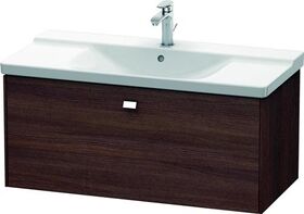 Duravit Waschtischunterbau BRIOSO Gri chrom 450x1020x479mm kastanie dunkel