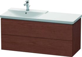 Duravit Waschtischunterbau L-CUBE 1220x481x555mm amerikanisch nussbaum