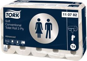 Toilettenpapier TORK Advanced · 110782 3-lagig,Dekorprägung TORK - VPE: 30