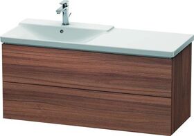 Duravit Waschtischunterbau L-CUBE 1220x481x555mm nussbaum natur