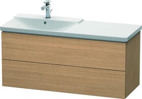 Duravit Waschtischunterbau L-CUBE 1220x481x555mm europäische eiche