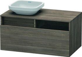 Duravit Waschtischunterbau DURASTYLE 550x1000x500mm Auss links pine terra