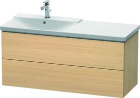 Duravit Waschtischunterbau L-CUBE 1220x481x555mm mediterrane eiche