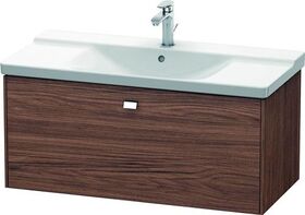 Duravit Waschtischunterbau BRIOSO Gri chrom 450x1020x479mm nussbaum dunkel