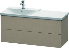 Duravit Waschtischunterbau L-CUBE 1220x481x555mm leinen