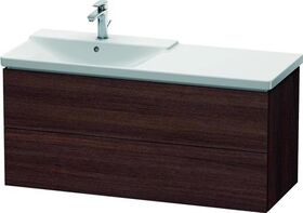 Duravit Waschtischunterbau L-CUBE 1220x481x555mm kastanie dunkel