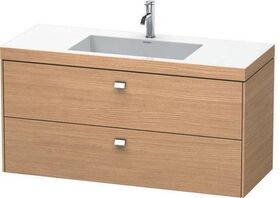 Duravit Waschtischunterbau BRIOSO 613x1200x480mm m WT Vero Air Gri chr 3 H