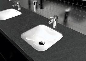 Duravit Einbauwaschtisch DURASTYLE m ÜL o HLB 370x370mm ohne Hahnloch weiß