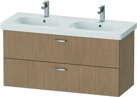 Duravit Waschtischunterbau XBASE 2 Schubk 560x1150x458mm europ. eiche